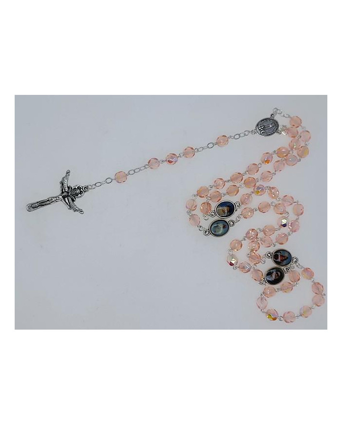 TERCO CRISTAL 6MM C/ MEDALHAS PN