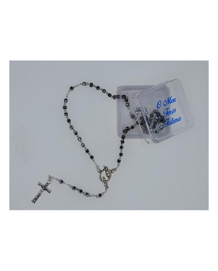 TERCO HEMATITE CUBO 3MM C/ CX