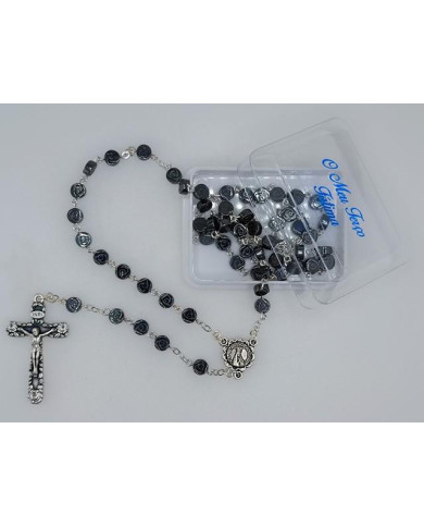 TERCO HEMATITE ROSA 6MM
