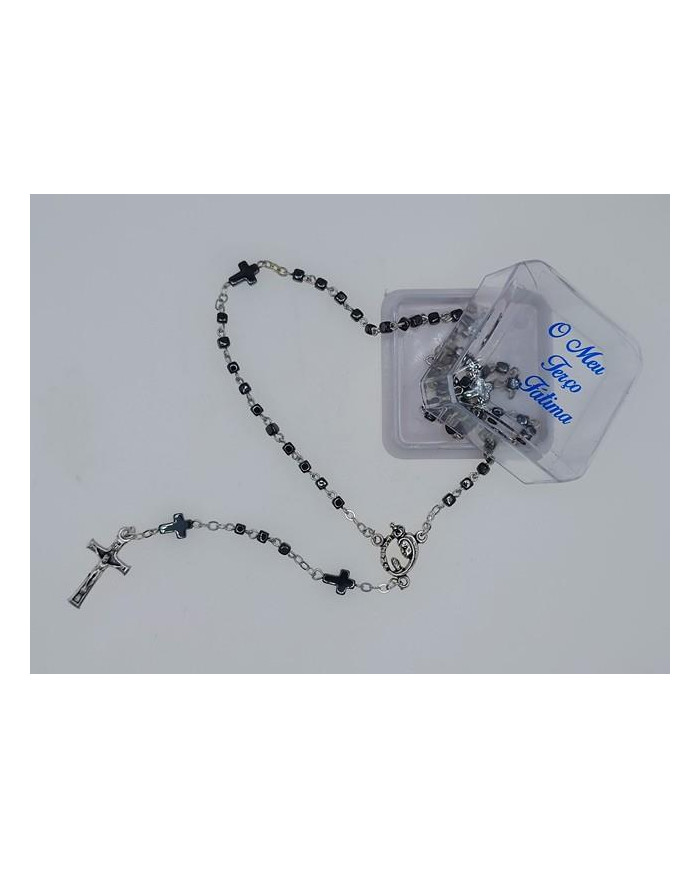 TERCO HEMATITE CUBO 3MM + CR C/ CX