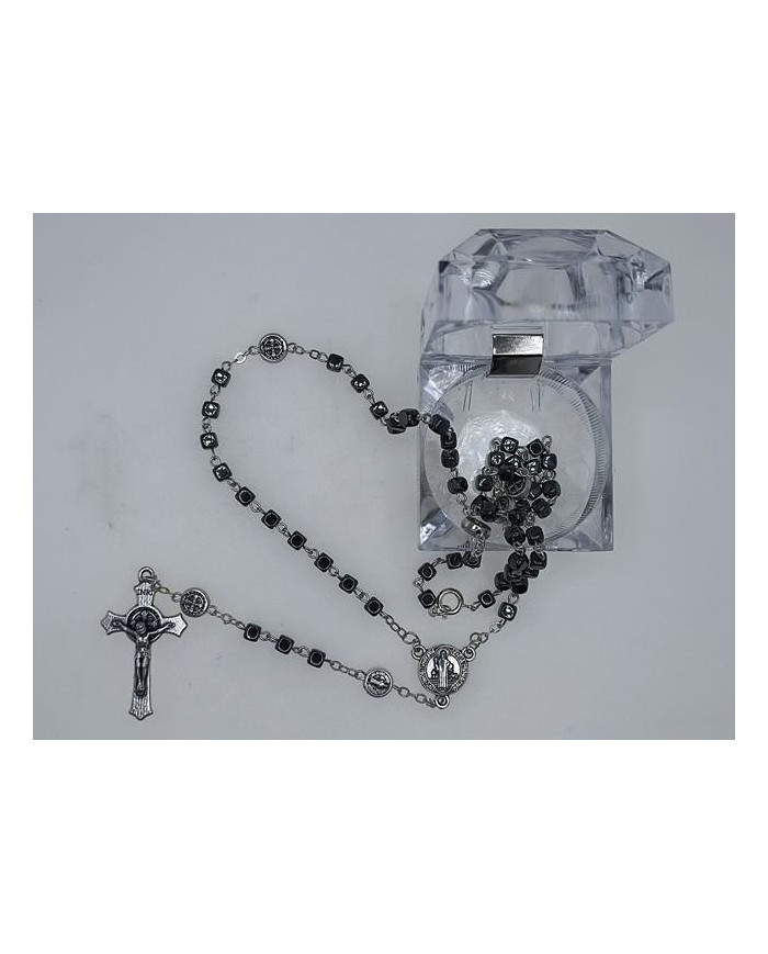 TERCO HEMATITE CUBO 4MM + SB F C/ CX