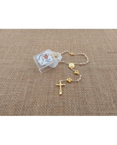 TERCO PEROLA 4MM OURO PAZ