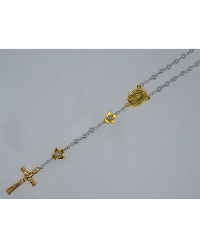 TERCO PEROLA 4MM OURO PAZ