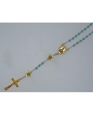 TERCO PEROLA 4MM OURO PAZ