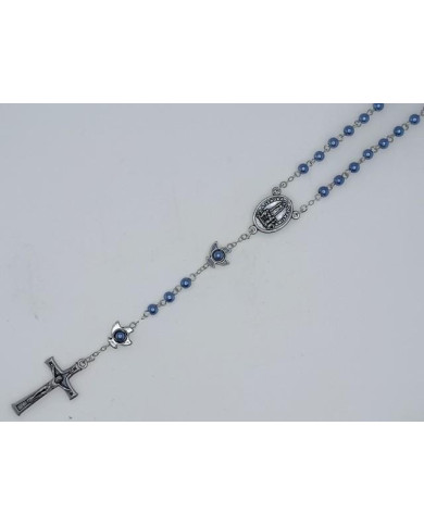 TERCO PEROLA 4MM PRATA PAZ