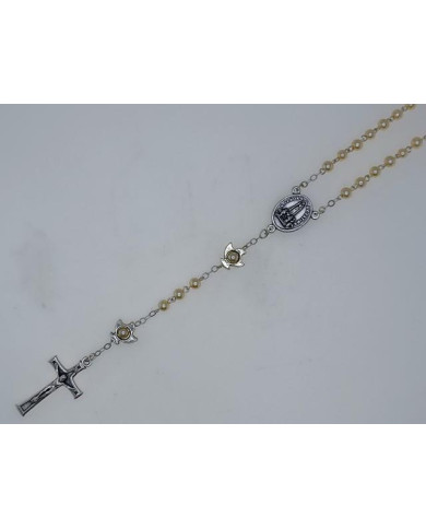 TERCO PEROLA 4MM PRATA PAZ