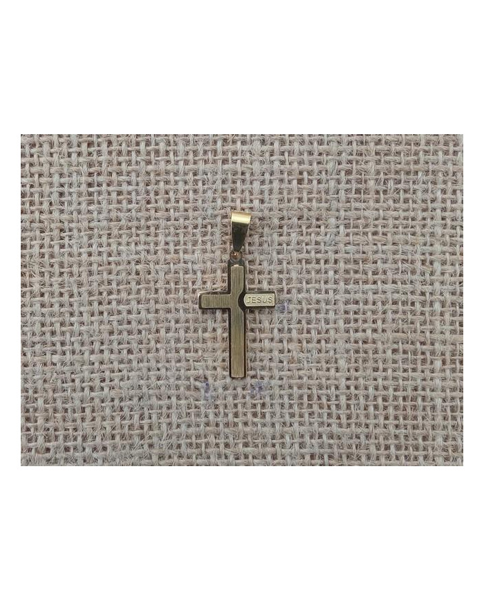 CRUZ ACO 35MM JESUS ESCRITO