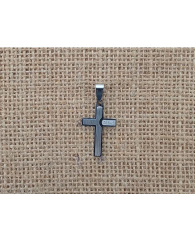 CRUZ ACO 35MM JESUS ESCRITO