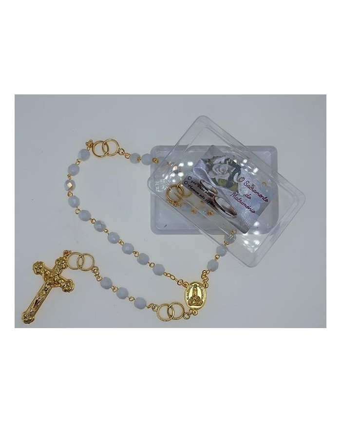 TERCO CRISTAL 7MM BRANCO MT D