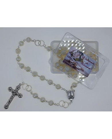 TERCO PLASTICO ROSA 3D 10M MATRIMO MARFIM P