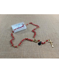 TERCO VIDRO MURANO 8X6MM C/ CX