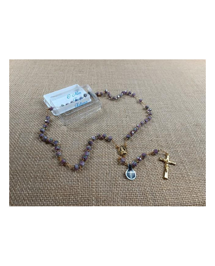 TERCO VIDRO MURANO 8X6MM C/ CX