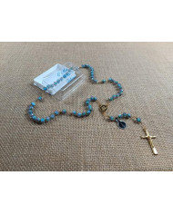 TERCO VIDRO MURANO 8X6MM C/ CX