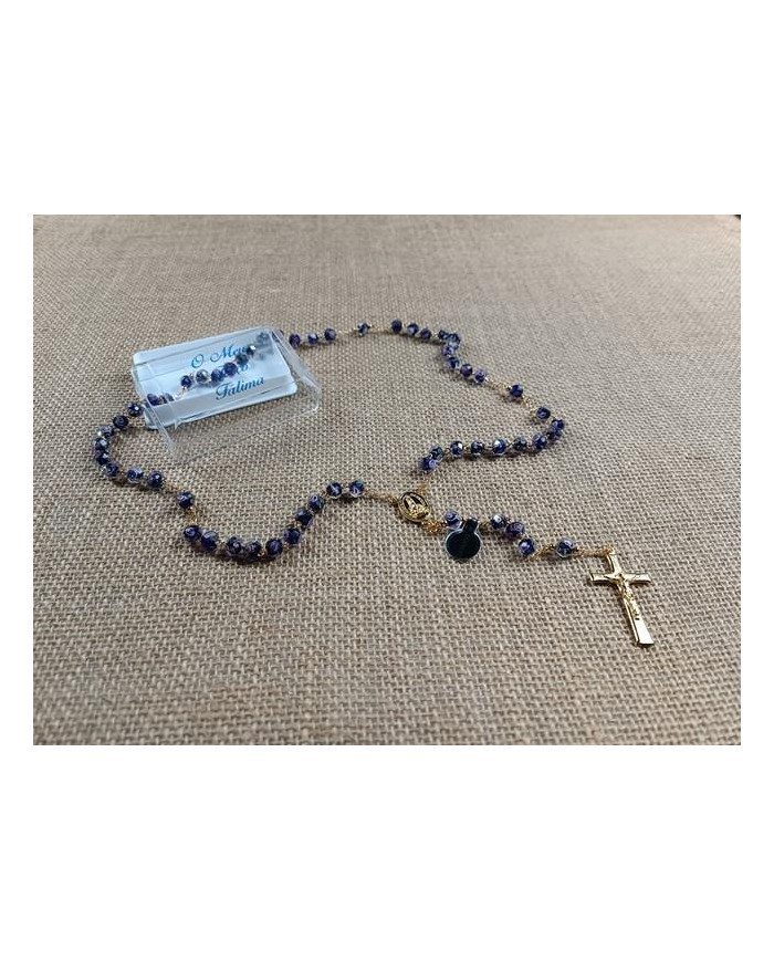 TERCO VIDRO MURANO 8X6MM C/ CX