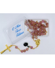 TERCO VIDRO MURANO 8X6MM C/ CX