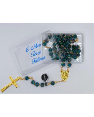 TERCO VIDRO MURANO 8X6MM C/ CX