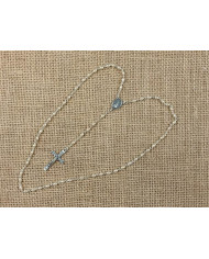 TERCO PEROLA OVAL 3X5MM P MARFIM