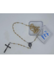 TERCO PEROLA OVAL 3X5MM P MARFIM