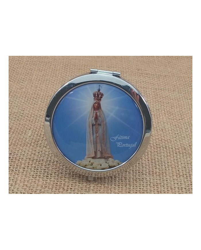 CAIXA REDONDA C/ ESPELHO 70MM NS