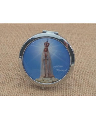 CAIXA REDONDA C/ ESPELHO 70MM NS