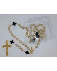 TERCO PEROLA 10MM + CRUZ TRANSP. C/ CX