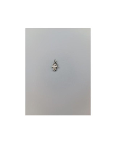 MEDALHA INOX 12MM MAO PEQ SIMPLES