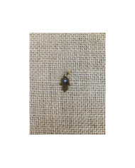 MEDALHA INOX 18MM MAO C/  OLHO TURCO