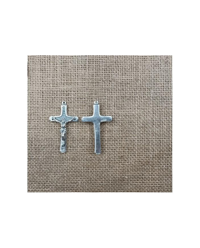 CRUZ ZAMAC C/ ORACAO 56MM OX