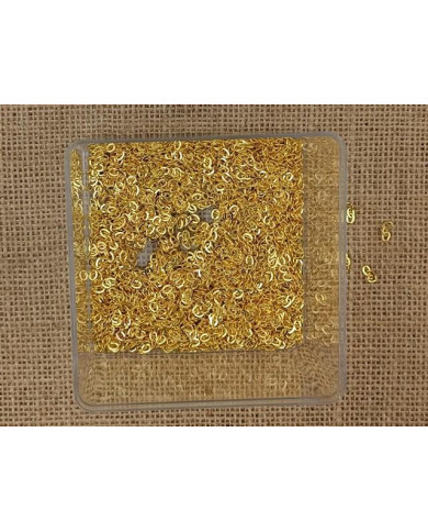 CORRENTE LATAO GROSSA DOURADA AO METRO