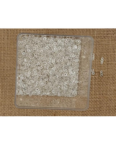 CORRENTE LATAO GROSSA PRATEADA AO METRO