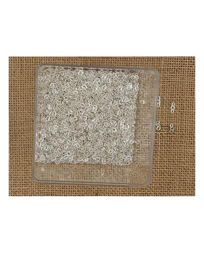 CORRENTE LATAO GROSSA PRATEADA AO METRO