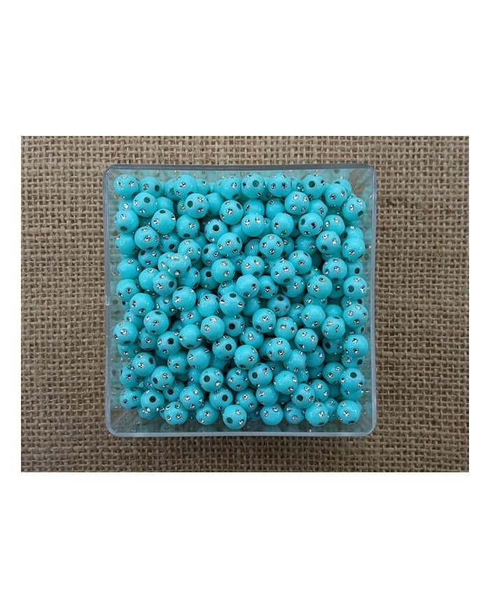 SACO 500 GR CT PLASTICO BRILHANTES 8MM