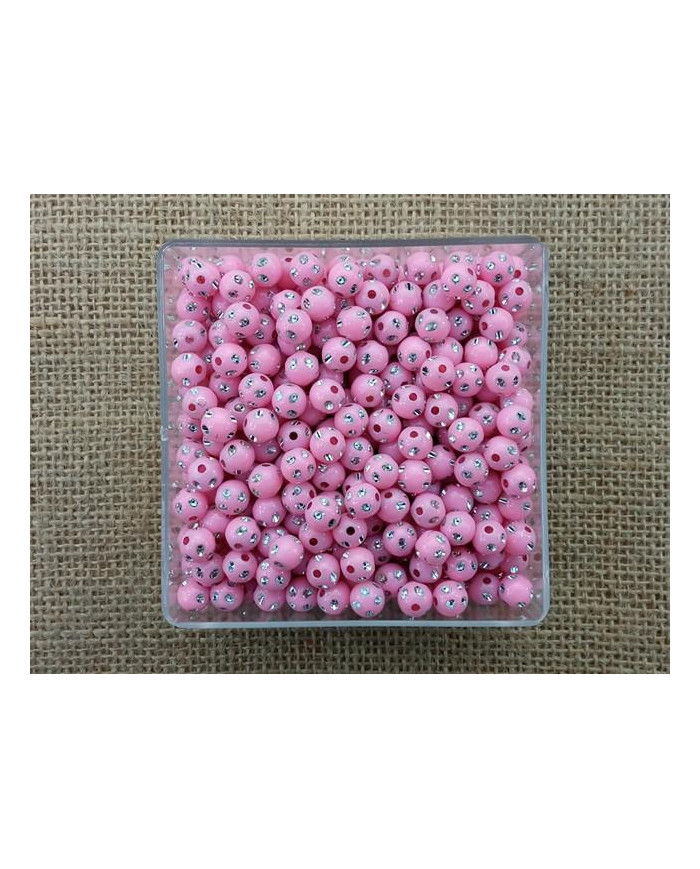 SACO 500 GR CT PLASTICO BRILHANTES 8MM