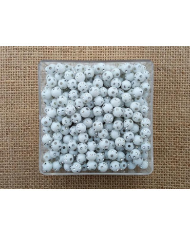 SACO 500 GR CT PLASTICO BRILHANTES 8MM