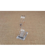 PULSEIRA CORRENTE ZIRCON C/CRUZ DUPLA DOURADO