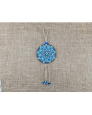 PENDENTE OLHO TURCO C/ MANDALA