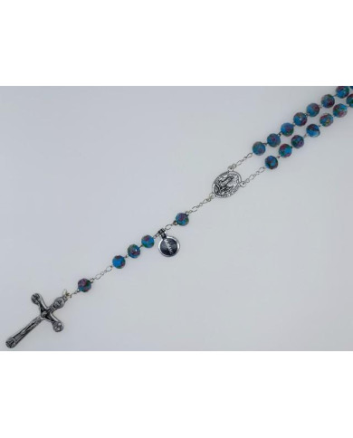 ROSARY MURANO GLASS 10X8MM