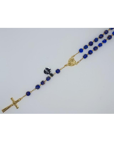 ROSARY LUMINOUS MURANO GLASS 8MM
