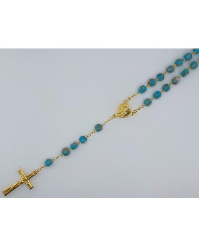 ROSARY LUMINOUS MURANO GLASS 8MM