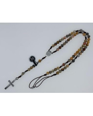 CORD ROSARY STONE 6MM