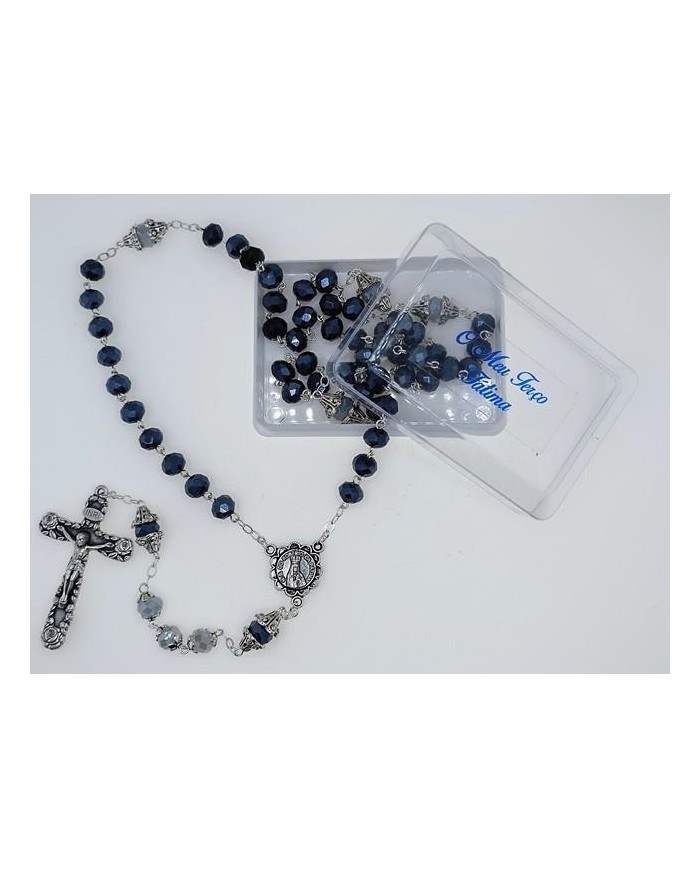 TERCO CRISTAL 8X6MM C/ PN ANILHA C/ CX