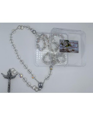 TERCO ANI. CRISTAL 10MM MATRIMÓNIO TRANSP