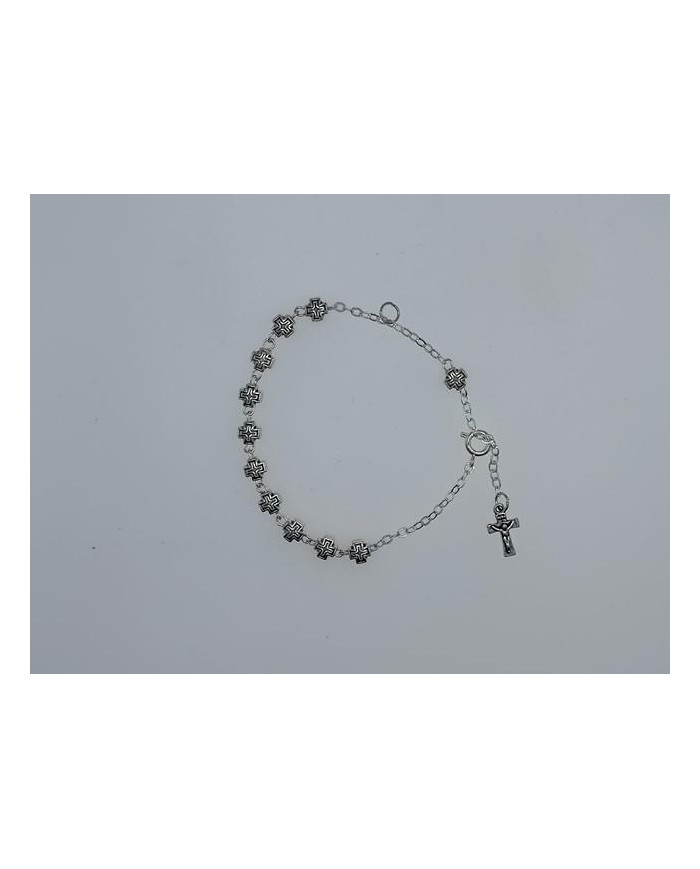 PUL ENCADEADA DE CRUZES EM ZAMAC