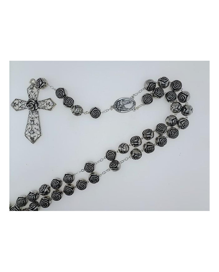 TERCO PAREDE PLASTICO ROSA 3D 18MM PRATA VELHA