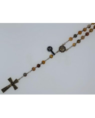 TERCO PEDRA 8MM BRONZE