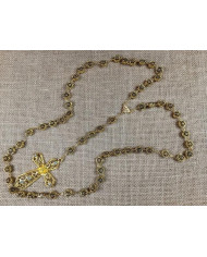 TERCO ZAMAC ROSA 12MM OURO VELHO