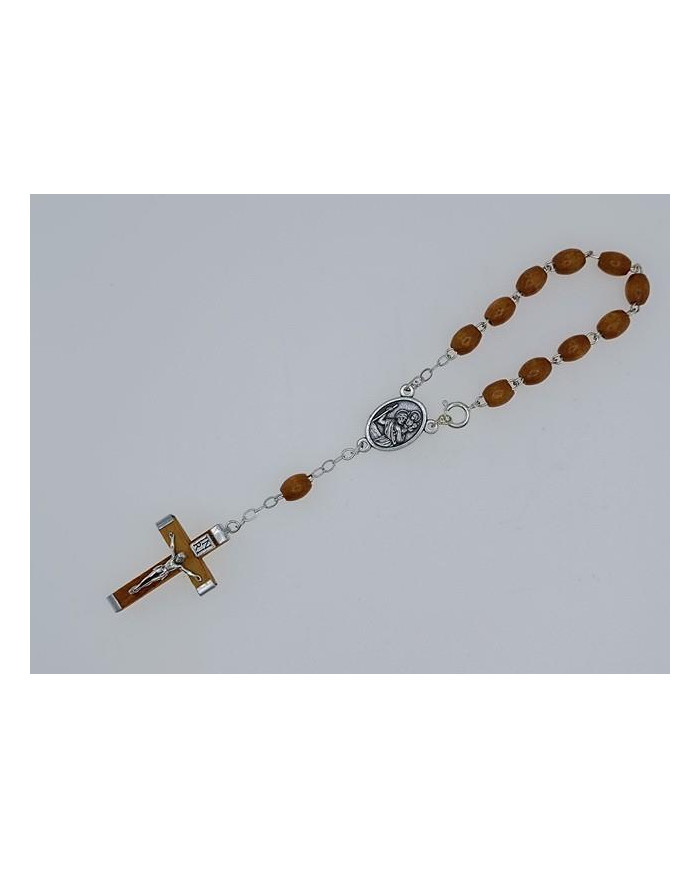 DEZENA MADEIRA OVAL 6X8MM