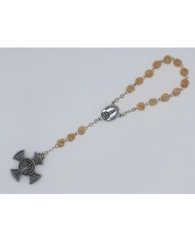 COROINHA VIDRO BARROCO 7MM MENINO JESUS PRAGA