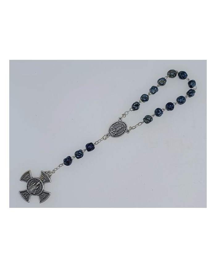 COROINHA VIDRO BARROCO 7MM MENINO JESUS PRAGA