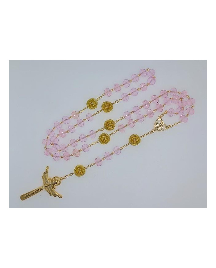 TERCO CRISTAL 10X8+ROSA D